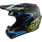 Casque enfant TROY LEE DESIGNS GP Pro Mips Pulse - noir/jaune fluo