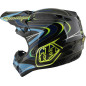 TROY LEE DESIGNS GP Pro Mips Kinderhelm Pulse - Schwarz/Fluogelb