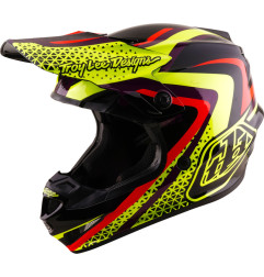 Casco infantil TROY LEE DESIGNS GP Pro Mips Slides - negro/amarillo