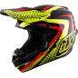 Casque enfant TROY LEE DESIGNS GP Pro Mips Slides - noir/jaune