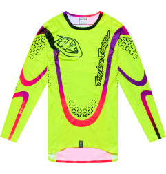 Camiseta TROY LEE DESIGNS SE Ultra Aura - Flo Yellow
