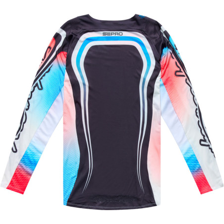 Camiseta TROY LEE DESIGNS SE Pro Wander - White/Gunmetal