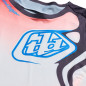 Camiseta TROY LEE DESIGNS SE Pro Wander - White/Gunmetal