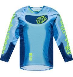 Maillot TROY LEE DESIGNS SE Pro Illusion - Slate/Flo Yellow