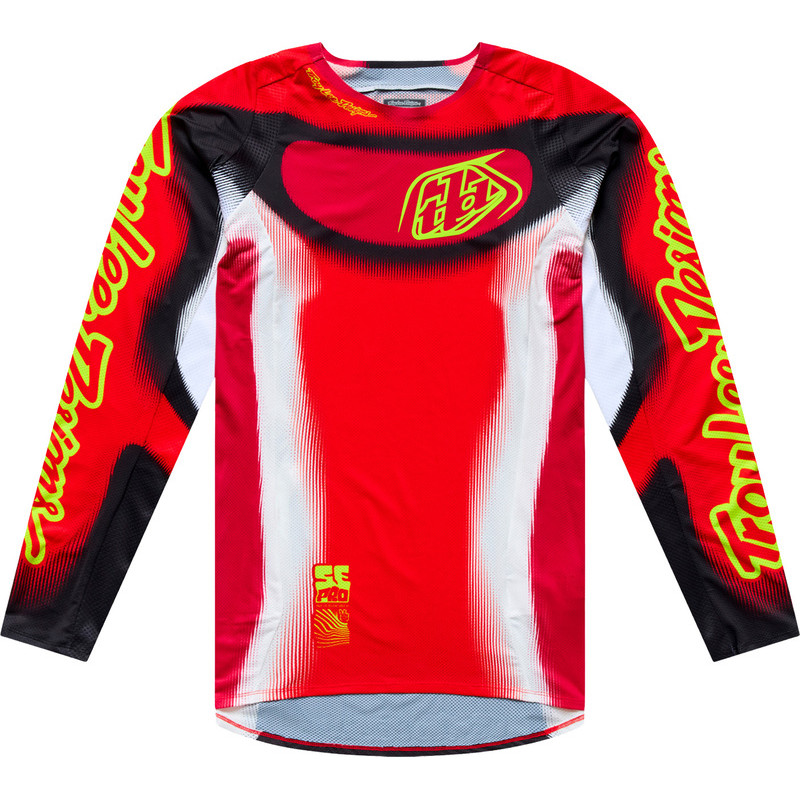 TROY LEE DESIGNS SE Pro Trikot Illusion - Red/Black TROY LEE DESIGNS SE Pro Trikot Illusion - Red/Black