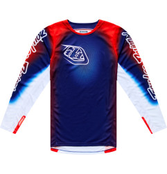 TROY LEE DESIGNS GP Pro Trikot Imprint - Blue/Orange