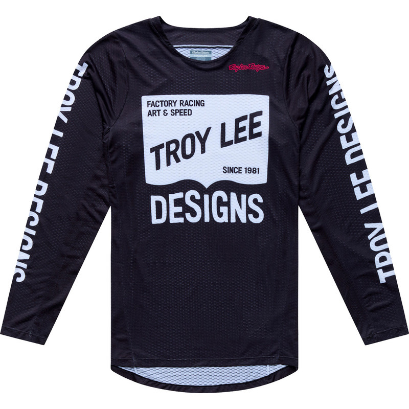 TROY LEE DESIGNS GP Pro Air Trikot Locked - Black TROY LEE DESIGNS GP Pro Air Trikot Locked - Black