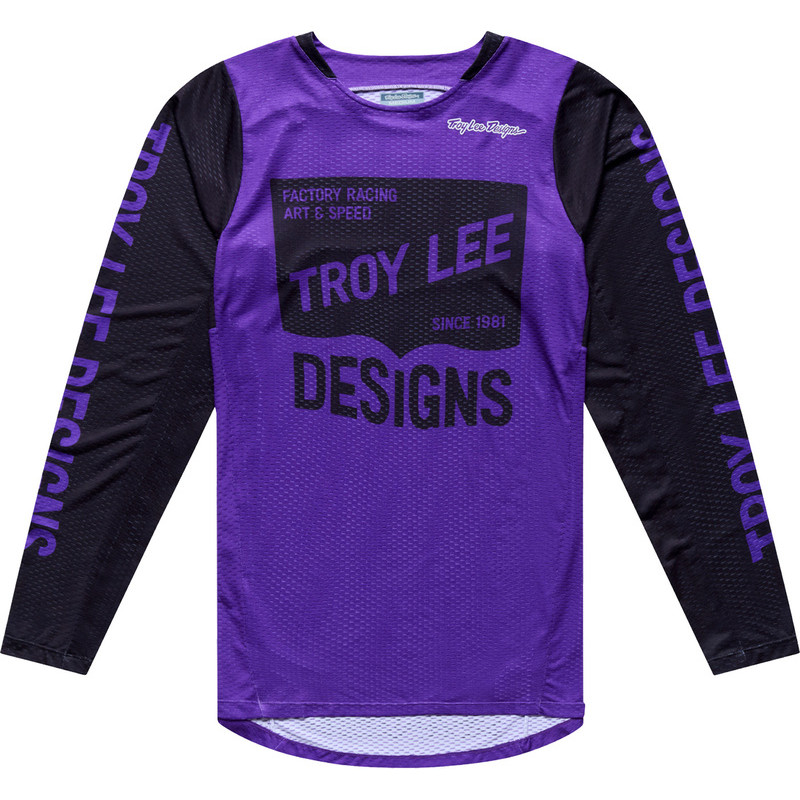 Camiseta TROY LEE DESIGNS GP Pro Air Locked - Neo Purple Camiseta TROY LEE DESIGNS GP Pro Air Locked - Neo Purple