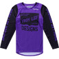 Camiseta TROY LEE DESIGNS GP Pro Air Locked - Neo Purple Camiseta TROY LEE DESIGNS GP Pro Air Locked - Neo Purple