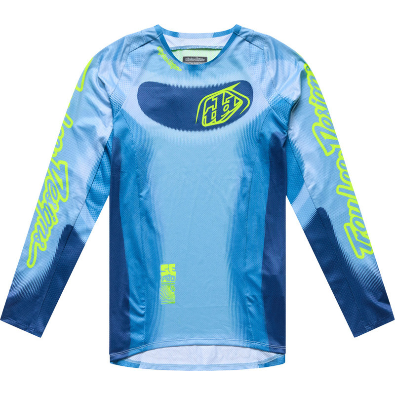TROY LEE DESIGNS SE Pro Youth Jersey Illusion - Slate/Flo Yellow