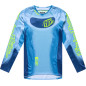 Camiseta infantil TROY LEE DESIGNS SE Pro Illusion - Slate/Flo Yellow