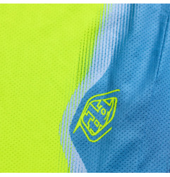 Camiseta infantil TROY LEE DESIGNS SE Pro Illusion - Slate/Flo Yellow