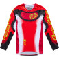 Camiseta infantil TROY LEE DESIGNS SE Pro Illusion - rojo/negro