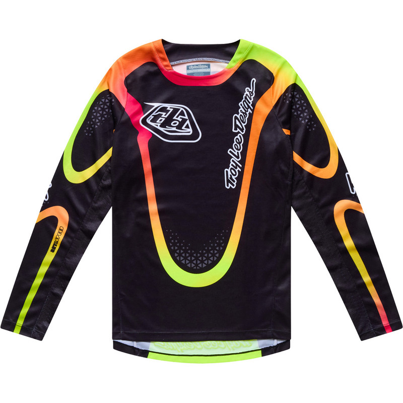 Maillot enfant TROY LEE DESIGNS GP Pro Aura - noir Maillot enfant TROY LEE DESIGNS GP Pro Aura - noir
