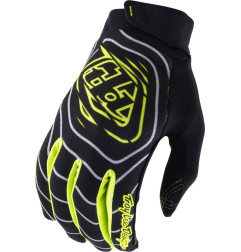 Gants TROY LEE DESIGNS GP PRO Stagger - Gunmetal/Neo Yellow