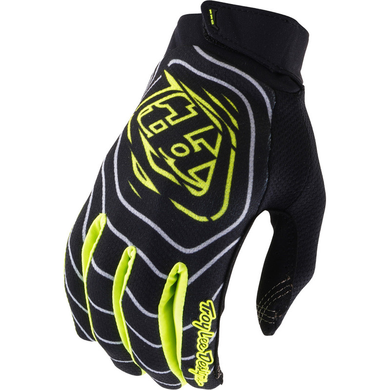 TROY LEE DESIGNS GP PRO Handschuhe Stagger - Gunmetal/Neo Yellow