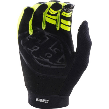 TROY LEE DESIGNS GP PRO Handschuhe Stagger - Gunmetal/Neo Yellow