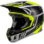 FLY RACING Formula CC Strike Helmet - Grey/Black/Hi-Vis