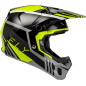 FLY RACING Formula CC Strike Helmet - Grey/Black/Hi-Vis