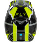 FLY RACING Formula CC Strike Helm - Grau/Schwarz/Hi-Vis FLY RACING Formula CC Strike Helm - Grau/Schwarz/Hi-Vis