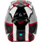 FLY RACING Formula CC Strike Helmet - Grey/Red/Black/White