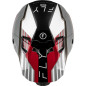 FLY RACING Formula CC Strike Helmet - Grey/Red/Black/White