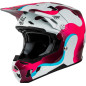 FLY RACING Formula CC Vibe Helm - Weiß/Rosa/Blau FLY RACING Formula CC Vibe Helm - Weiß/Rosa/Blau