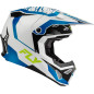 FLY RACING Formula CP Charge Helmet - White/Blue/Black