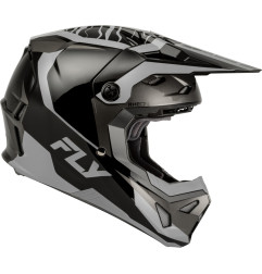 FLY RACING Formula CP Charge Helmet - Black/Grey/Light Grey