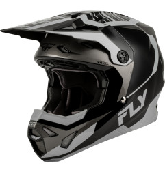 Casco FLY RACING Formula CP Charge - negro/gris/Light Grey