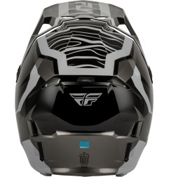 Casque FLY RACING Formula CP Charge - noir/gris/Light Grey