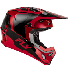 FLY RACING Formula CP Charge Helm - Schwarz/Rot