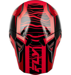 Casque FLY RACING Formula CP Charge - noir/rouge