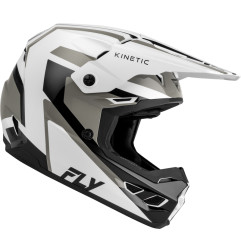 Casque FLY RACING Kinetic Sync - blanc/noir/gris