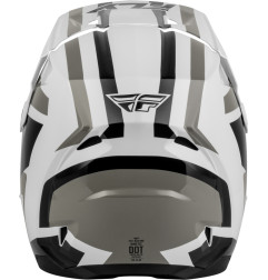 Casque FLY RACING Kinetic Sync - blanc/noir/gris
