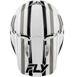 Casco FLY RACING Kinetic Sync - blanco/negro/gris