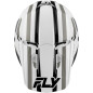 FLY RACING Kinetic Sync Helmet - White/Black/Grey
