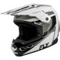 Casco FLY RACING Kinetic Sync - blanco/negro/gris