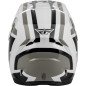 FLY RACING Kinetic Sync Helm - Weiß/Schwarz/Grau FLY RACING Kinetic Sync Helm - Weiß/Schwarz/Grau