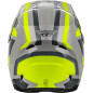 FLY RACING Kinetic Sync Helm - Grau/Hi-Vis FLY RACING Kinetic Sync Helm - Grau/Hi-Vis