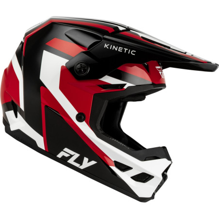 FLY RACING Kinetic Sync Helmet - Black/Red/White