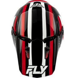Casco FLY RACING Kinetic Sync - negro/rojo/blanco