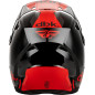 FLY RACING Kinetic DBK 27 Helmet - Black/Red/Grey FLY RACING Kinetic DBK 27 Helmet - Black/Red/Grey