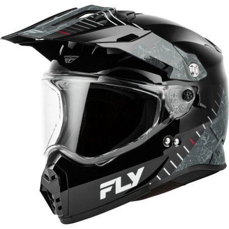 Casco FLY RACING Trekker - negro/gris