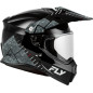 FLY RACING Trekker Helmet - Black/Grey