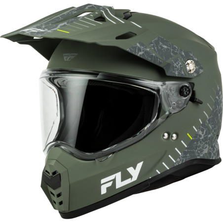 Casco FLY RACING Trekker - Matte Sage/gris