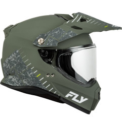 Casque FLY RACING Trekker - Matte Sage/gris