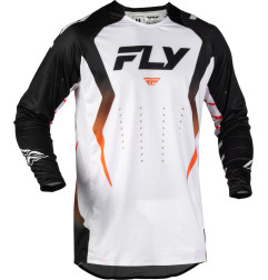 Camiseta FLY RACING Evolution DST Bolt - blanco/negro/naranja