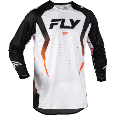 FLY RACING Evolution DST Bolt Jersey - Weiß/Schwarz/Orange