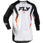 FLY RACING Evolution DST Bolt Jersey - White/Black/Orange